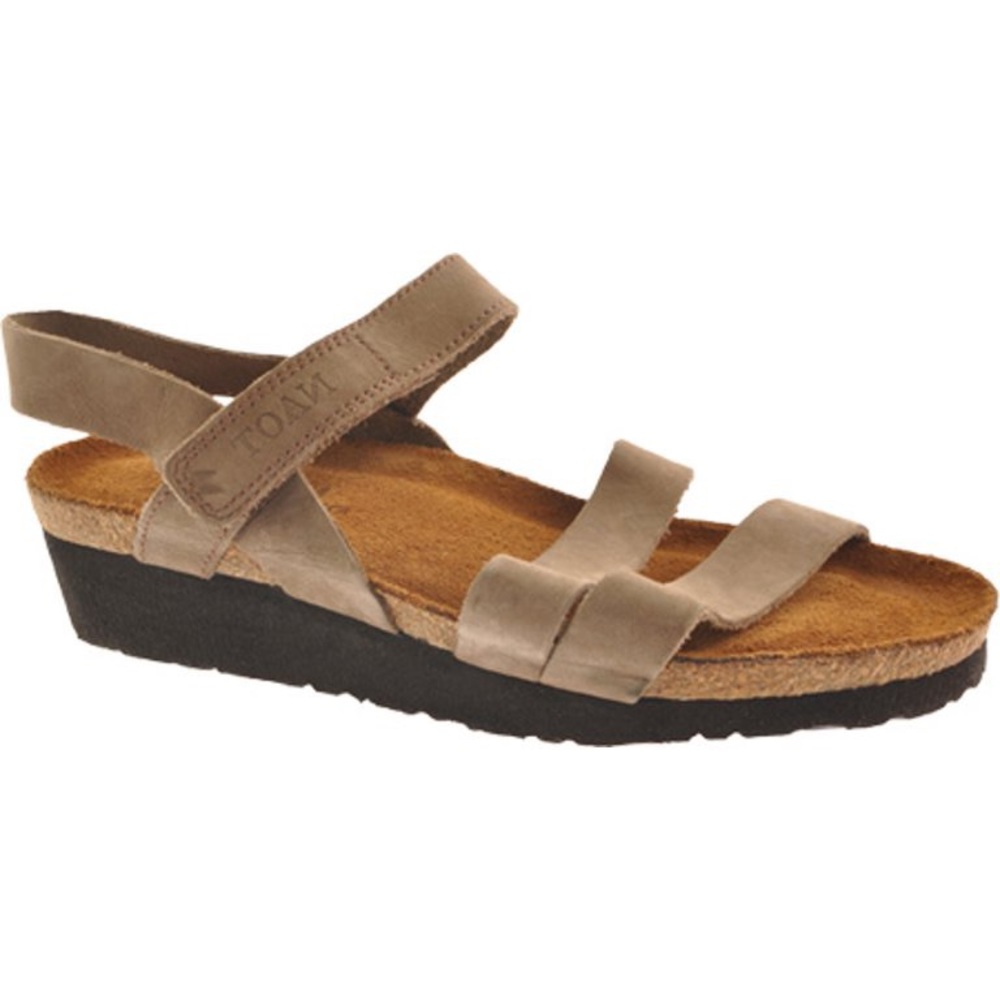 {NAOT} Strappy Leather Tan Sandals Women’s Size 38